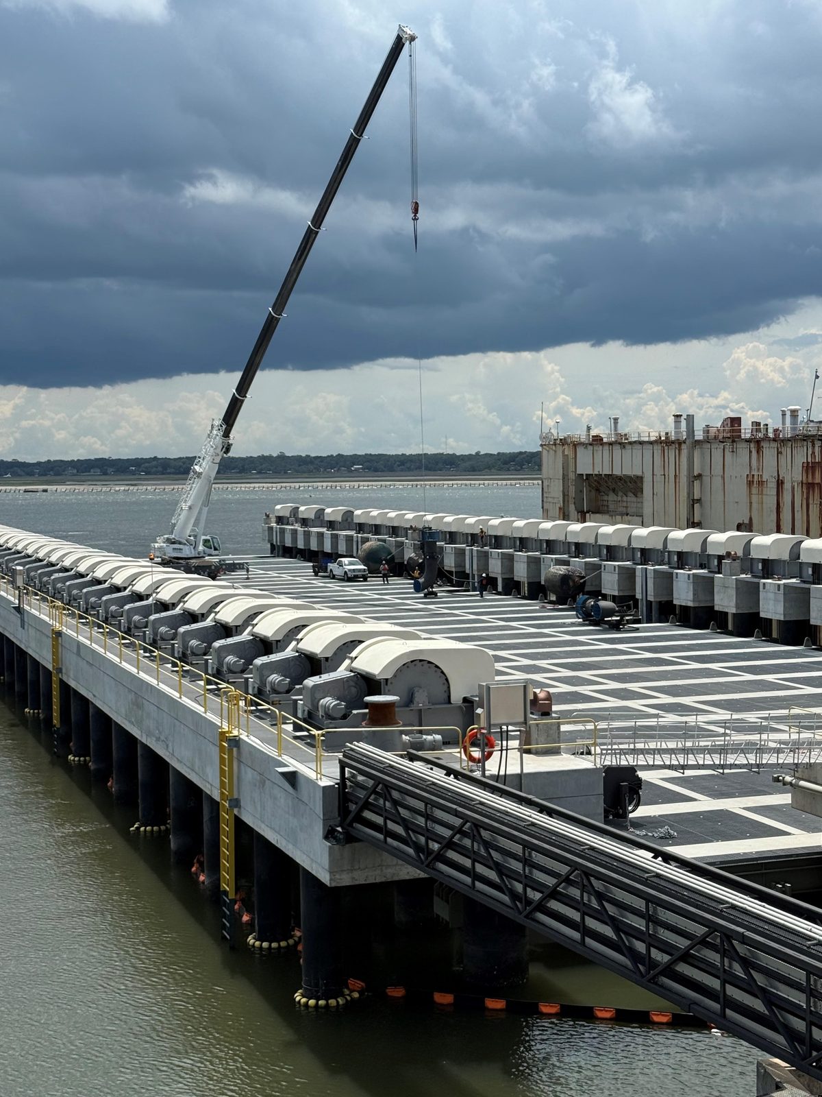 BAE Systems Jacksonville Ship Repair waterfront installation